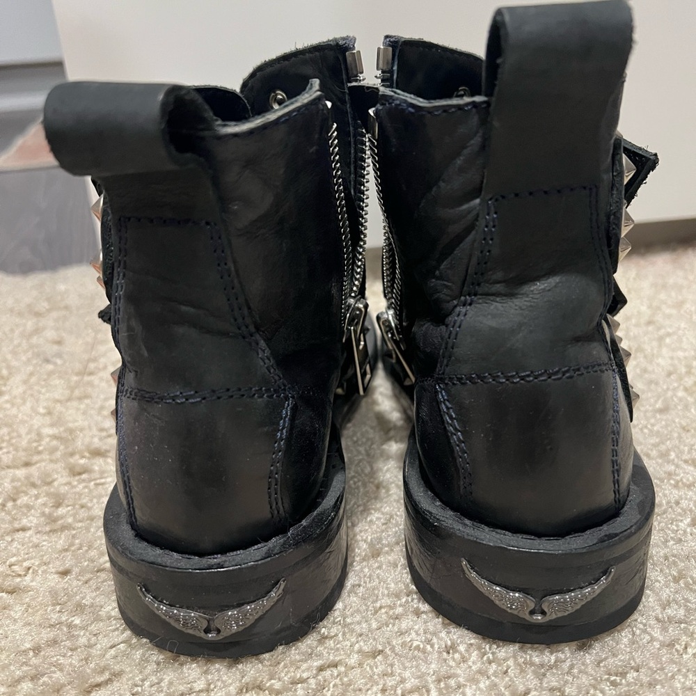 Zadig & Voltaire leather ankle boots - Picture 2 of 7